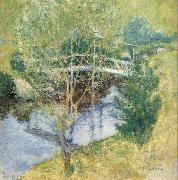 John Henry Twachtman The White Bridge oil painting